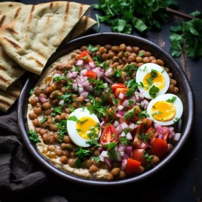  Ful Medames: Mausteinen herkku, joka on täynnä Lähi-idän makuja ja auringonpaistetta!